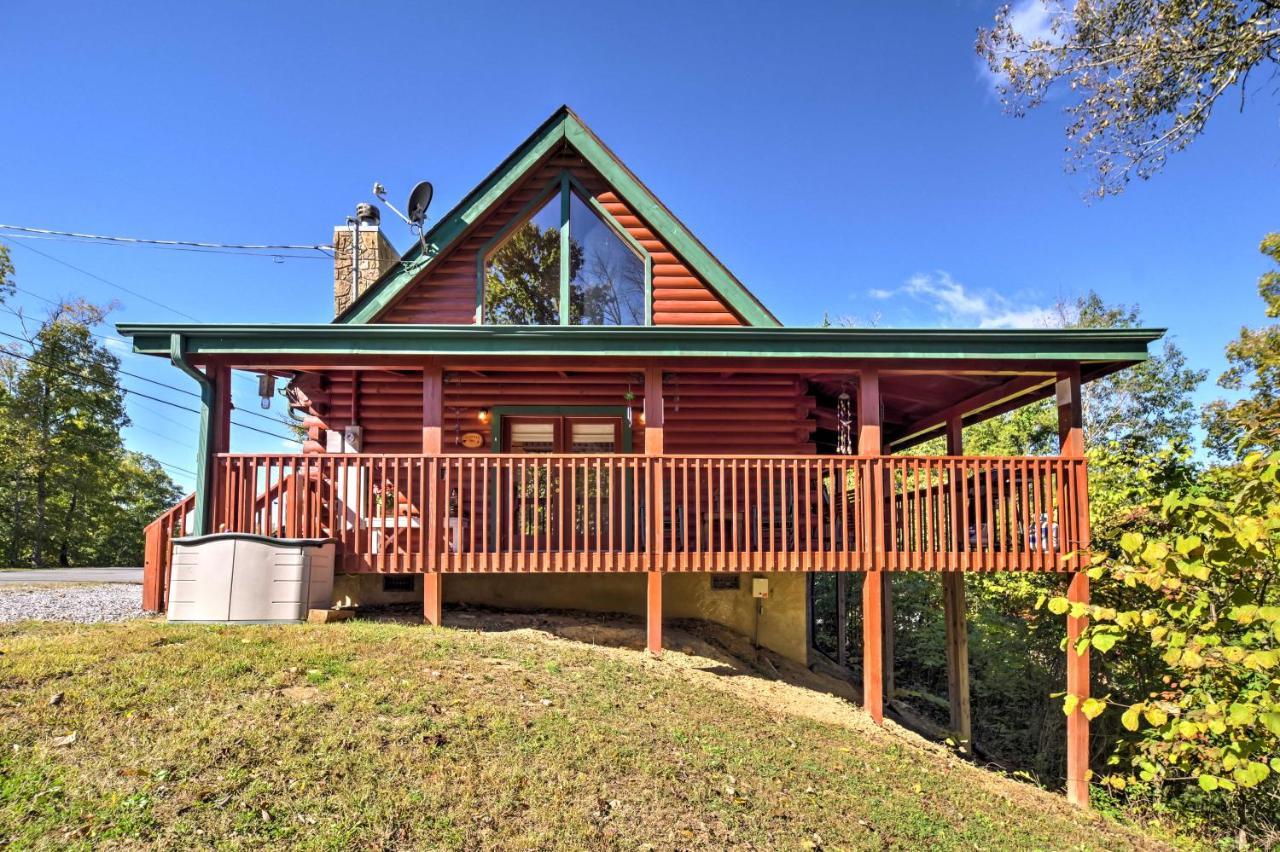 Sevierville Retreat Private Hot Tub And Lake Views! Bagian luar foto